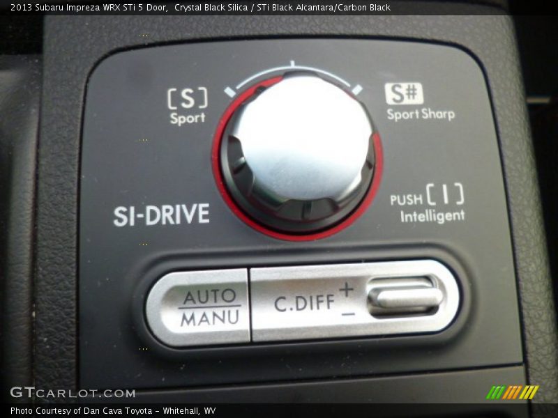 Controls of 2013 Impreza WRX STi 5 Door