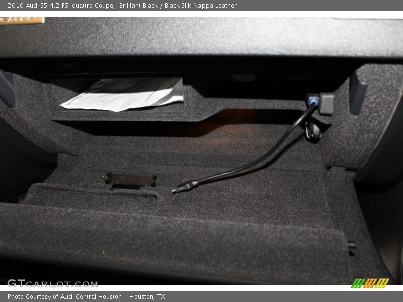 Brilliant Black / Black Silk Nappa Leather 2010 Audi S5 4.2 FSI quattro Coupe