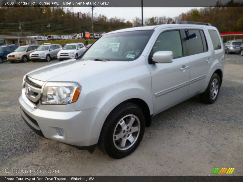 Billet Silver Metallic / Gray 2009 Honda Pilot Touring 4WD