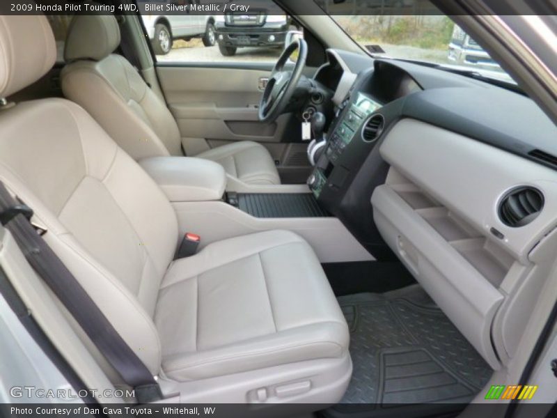 Billet Silver Metallic / Gray 2009 Honda Pilot Touring 4WD