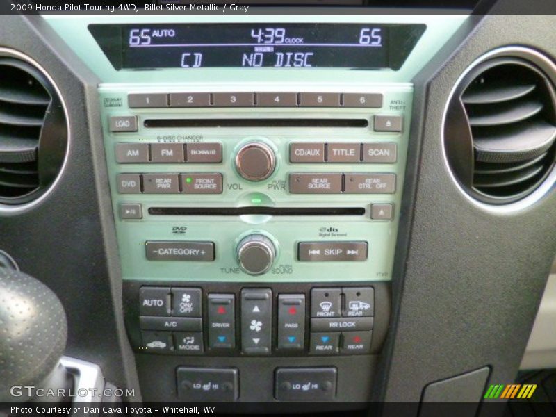 Billet Silver Metallic / Gray 2009 Honda Pilot Touring 4WD