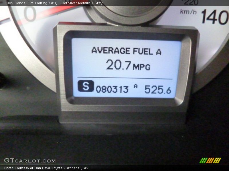 Billet Silver Metallic / Gray 2009 Honda Pilot Touring 4WD