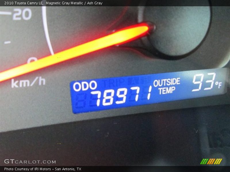 Magnetic Gray Metallic / Ash Gray 2010 Toyota Camry LE