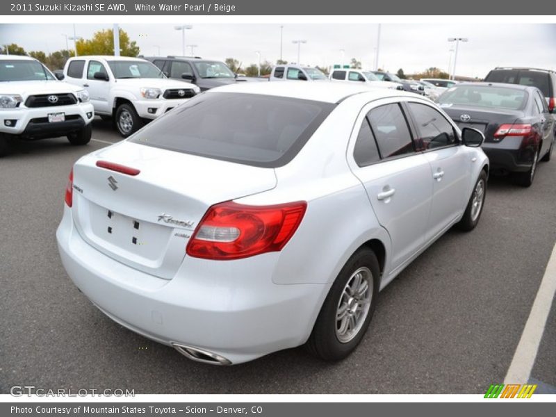  2011 Kizashi SE AWD White Water Pearl