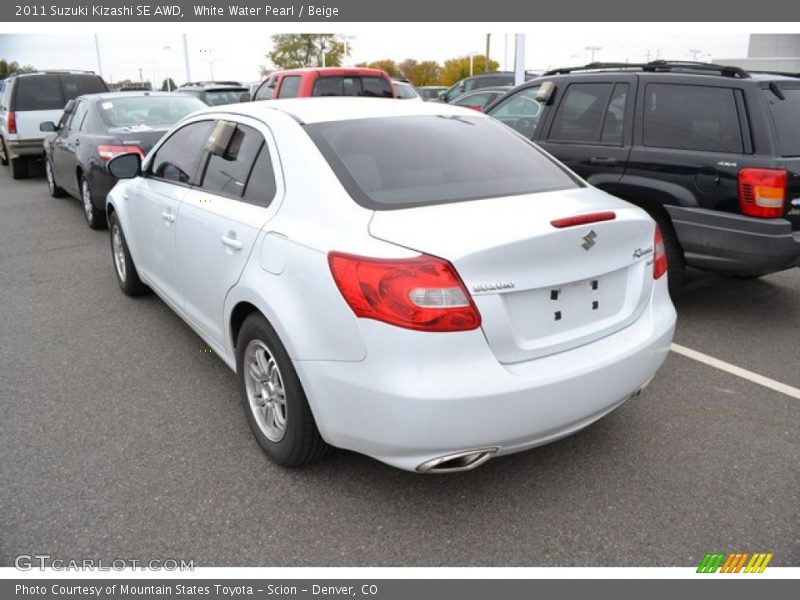  2011 Kizashi SE AWD White Water Pearl