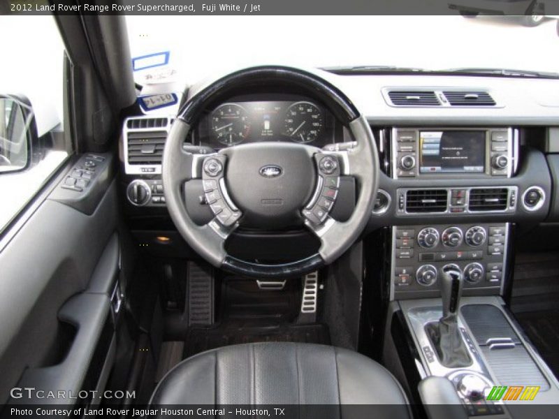 Fuji White / Jet 2012 Land Rover Range Rover Supercharged