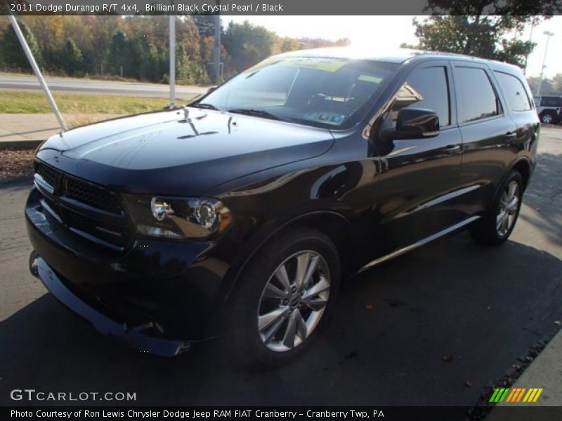Brilliant Black Crystal Pearl / Black 2011 Dodge Durango R/T 4x4