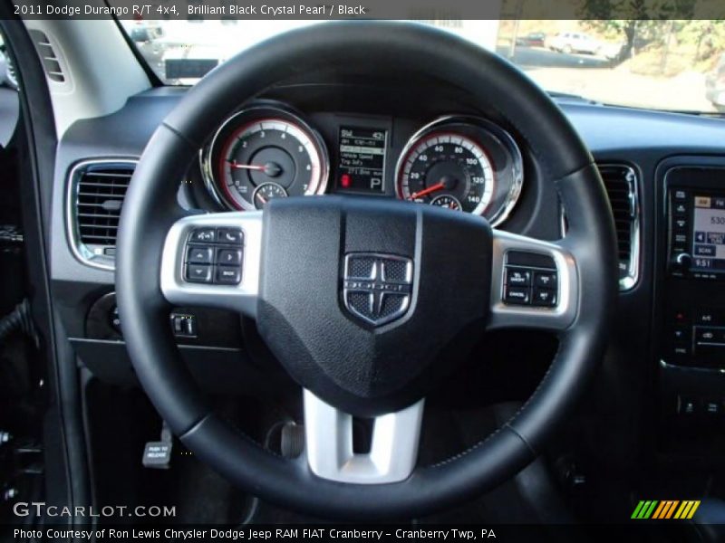 Brilliant Black Crystal Pearl / Black 2011 Dodge Durango R/T 4x4