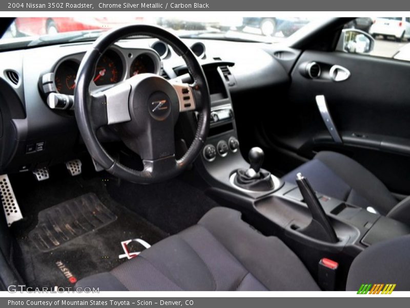 Carbon Black Interior - 2004 350Z Roadster 