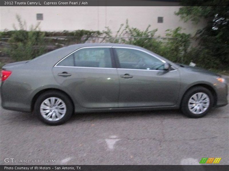 Cypress Green Pearl / Ash 2012 Toyota Camry L