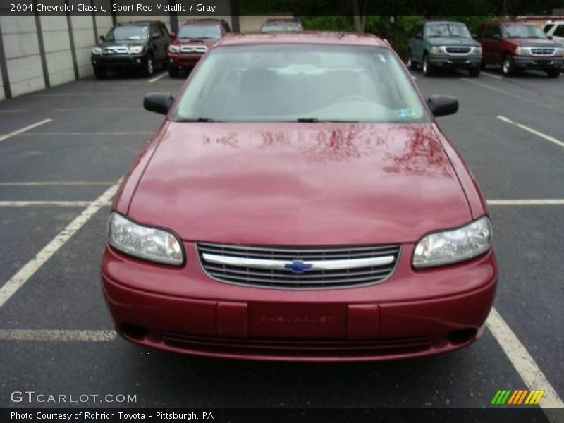 Sport Red Metallic / Gray 2004 Chevrolet Classic