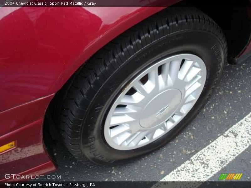 Sport Red Metallic / Gray 2004 Chevrolet Classic