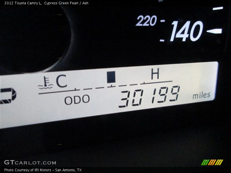 Cypress Green Pearl / Ash 2012 Toyota Camry L