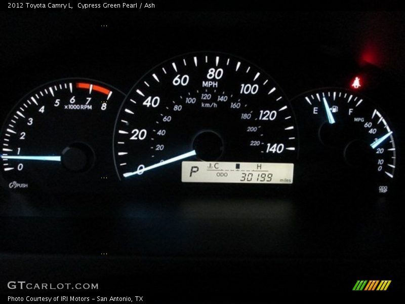 Cypress Green Pearl / Ash 2012 Toyota Camry L