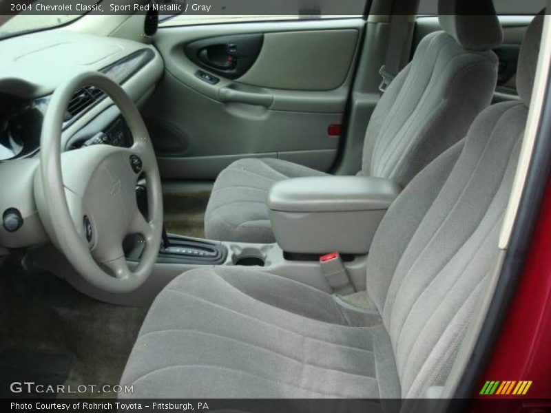 Sport Red Metallic / Gray 2004 Chevrolet Classic