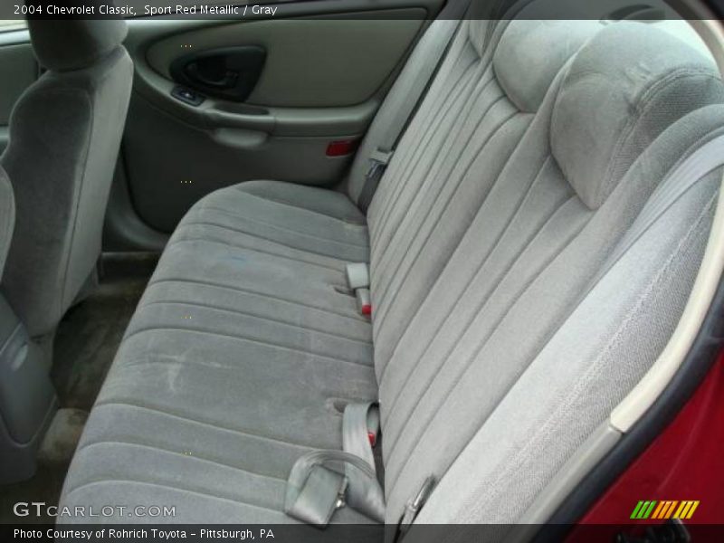 Sport Red Metallic / Gray 2004 Chevrolet Classic