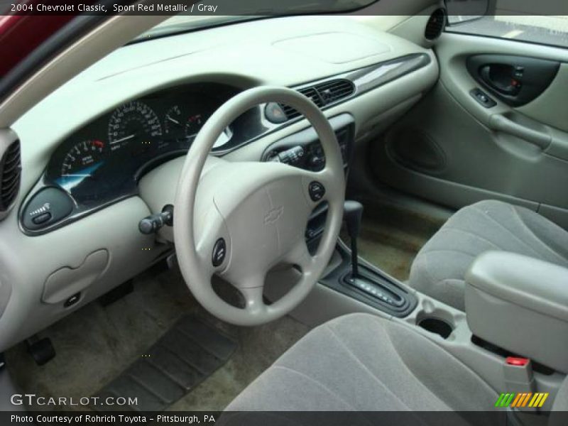 Sport Red Metallic / Gray 2004 Chevrolet Classic