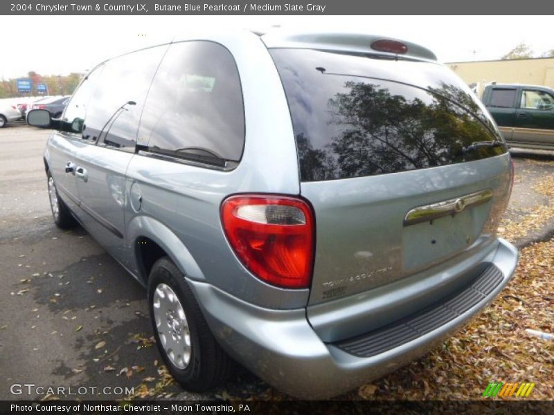 Butane Blue Pearlcoat / Medium Slate Gray 2004 Chrysler Town & Country LX