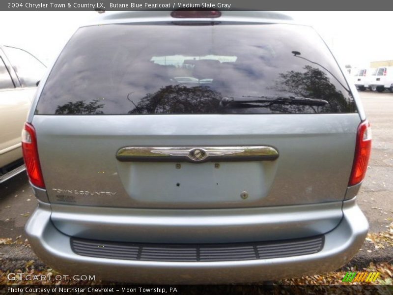Butane Blue Pearlcoat / Medium Slate Gray 2004 Chrysler Town & Country LX