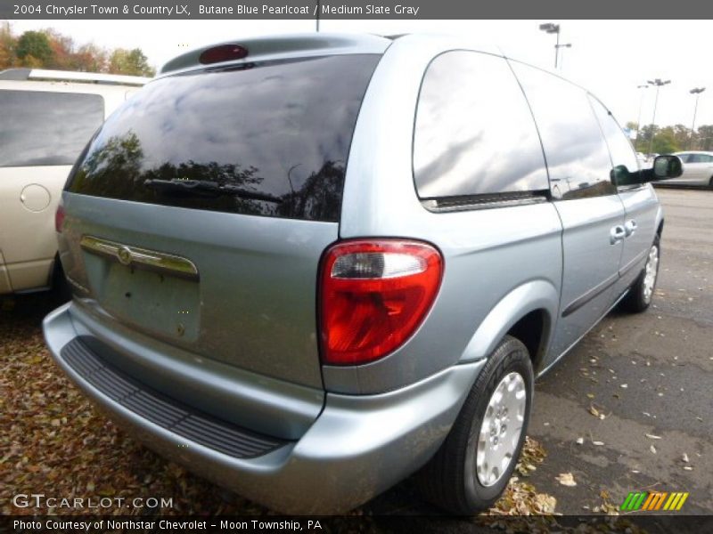 Butane Blue Pearlcoat / Medium Slate Gray 2004 Chrysler Town & Country LX