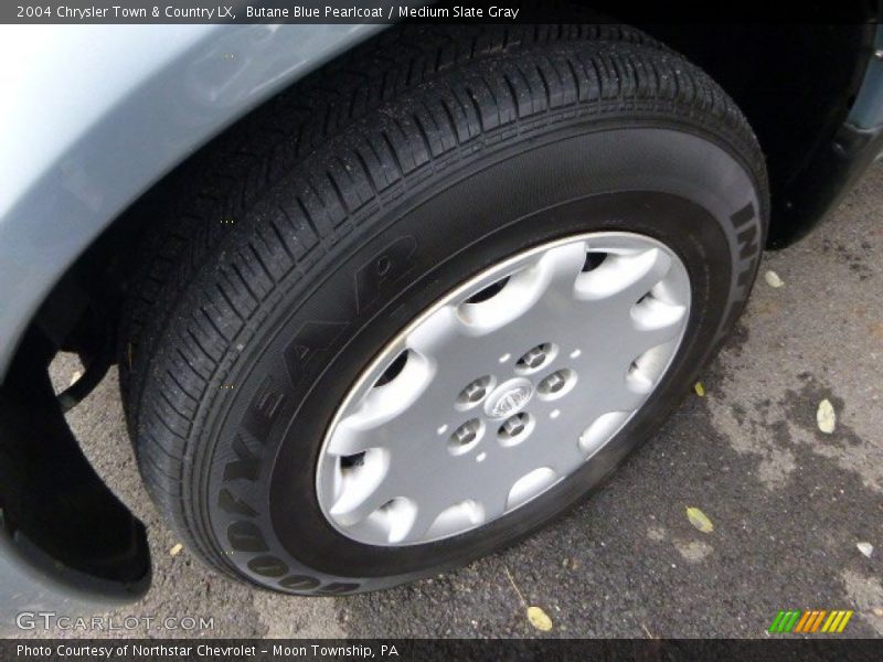 Butane Blue Pearlcoat / Medium Slate Gray 2004 Chrysler Town & Country LX