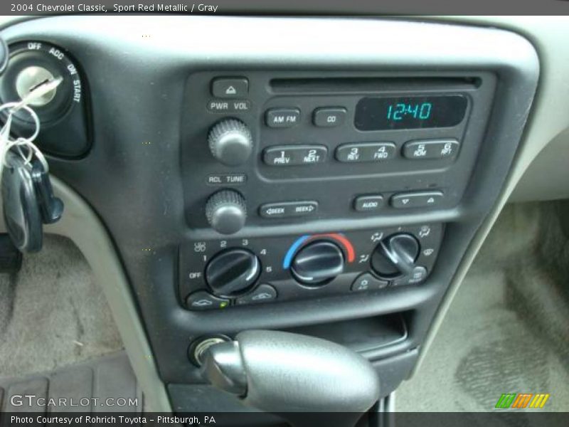 Sport Red Metallic / Gray 2004 Chevrolet Classic