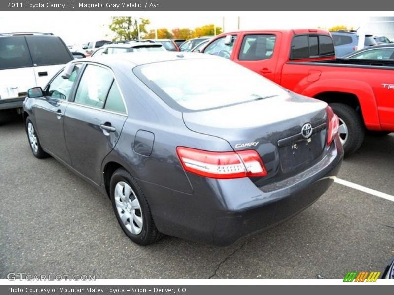 Magnetic Gray Metallic / Ash 2011 Toyota Camry LE