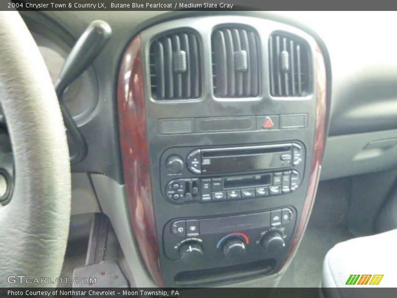 Butane Blue Pearlcoat / Medium Slate Gray 2004 Chrysler Town & Country LX