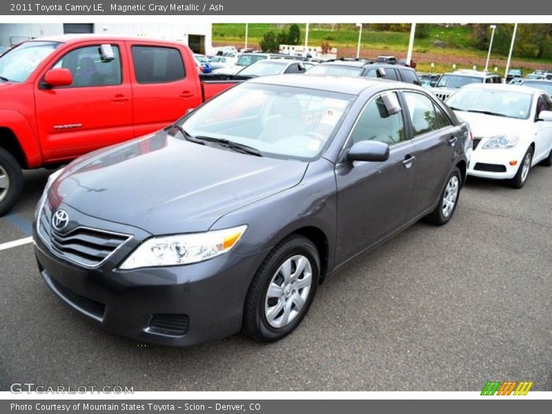 Magnetic Gray Metallic / Ash 2011 Toyota Camry LE