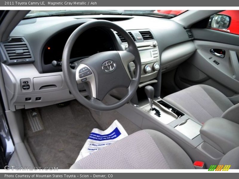 Magnetic Gray Metallic / Ash 2011 Toyota Camry LE