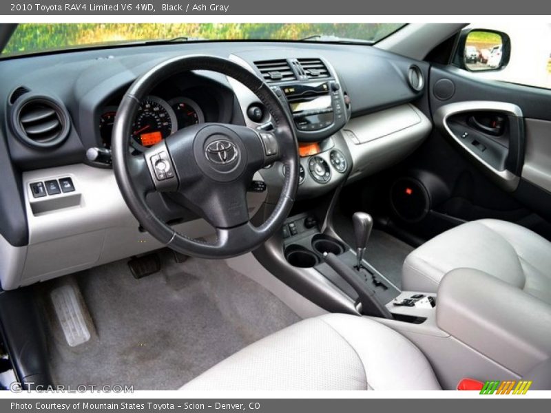 Black / Ash Gray 2010 Toyota RAV4 Limited V6 4WD
