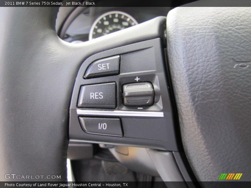 Jet Black / Black 2011 BMW 7 Series 750i Sedan