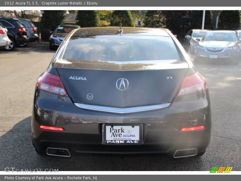 Graphite Luster Metallic / Ebony 2012 Acura TL 3.5