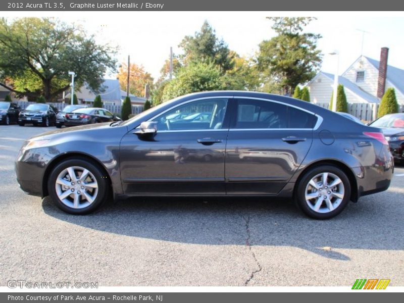 Graphite Luster Metallic / Ebony 2012 Acura TL 3.5