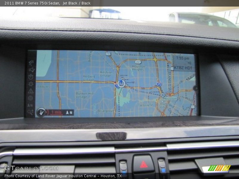 Jet Black / Black 2011 BMW 7 Series 750i Sedan