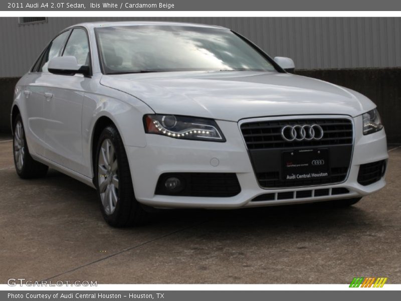 Ibis White / Cardamom Beige 2011 Audi A4 2.0T Sedan