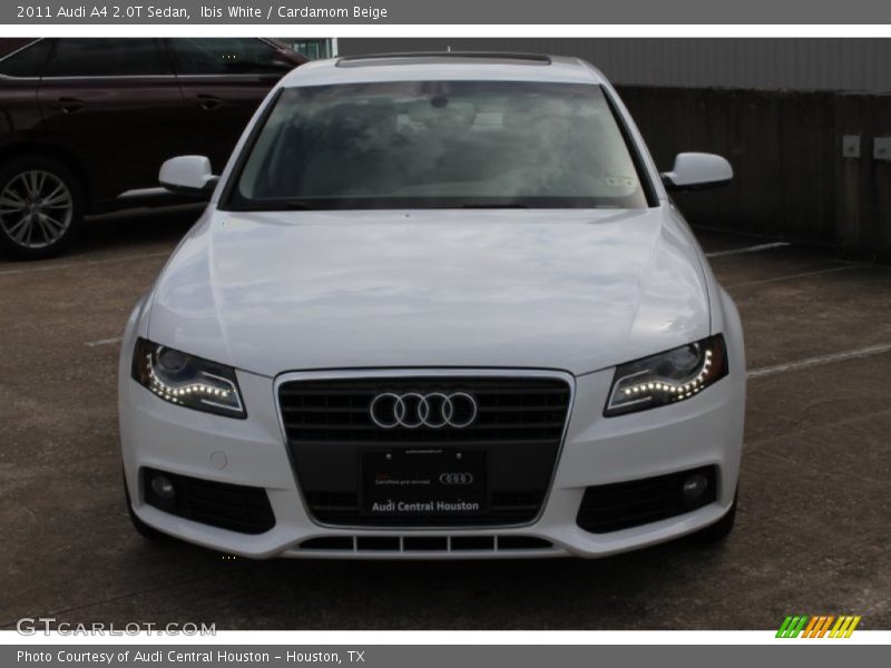 Ibis White / Cardamom Beige 2011 Audi A4 2.0T Sedan