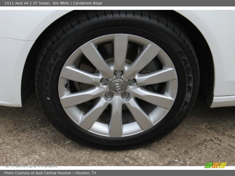 Ibis White / Cardamom Beige 2011 Audi A4 2.0T Sedan