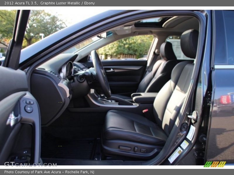 Graphite Luster Metallic / Ebony 2012 Acura TL 3.5