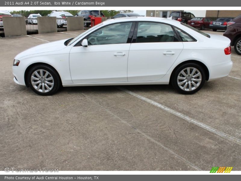 Ibis White / Cardamom Beige 2011 Audi A4 2.0T Sedan