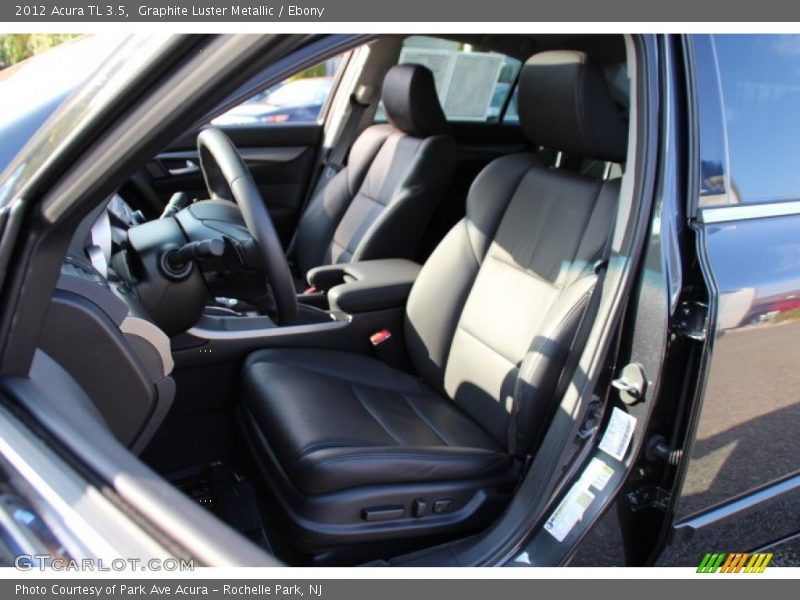 Graphite Luster Metallic / Ebony 2012 Acura TL 3.5