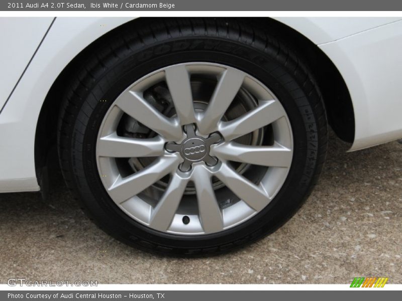 Ibis White / Cardamom Beige 2011 Audi A4 2.0T Sedan