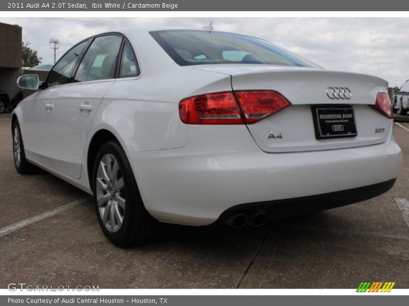 Ibis White / Cardamom Beige 2011 Audi A4 2.0T Sedan