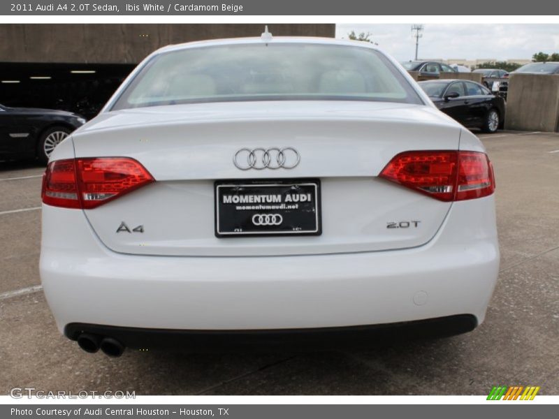 Ibis White / Cardamom Beige 2011 Audi A4 2.0T Sedan