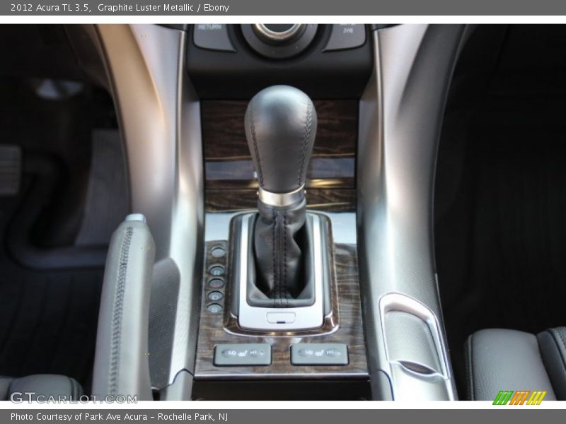 Graphite Luster Metallic / Ebony 2012 Acura TL 3.5