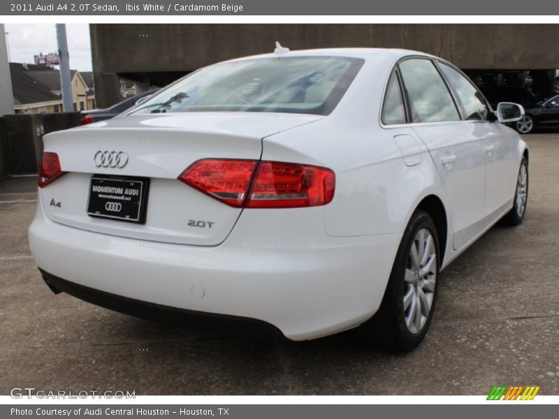 Ibis White / Cardamom Beige 2011 Audi A4 2.0T Sedan