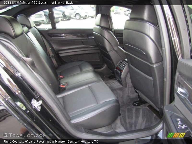 Jet Black / Black 2011 BMW 7 Series 750i Sedan