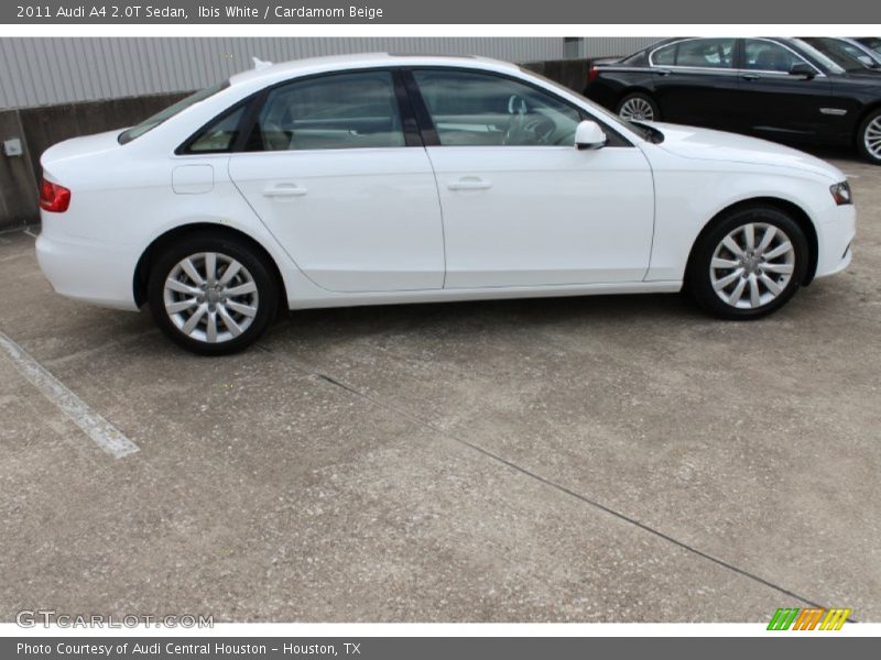 Ibis White / Cardamom Beige 2011 Audi A4 2.0T Sedan