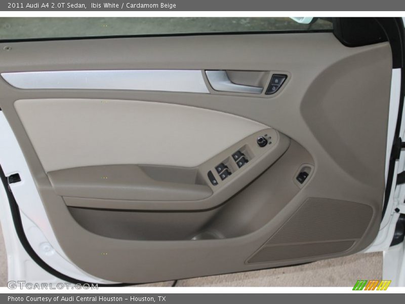 Ibis White / Cardamom Beige 2011 Audi A4 2.0T Sedan