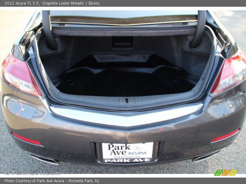 Graphite Luster Metallic / Ebony 2012 Acura TL 3.5